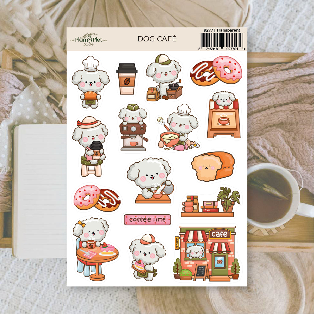 Dog café | Stickers
