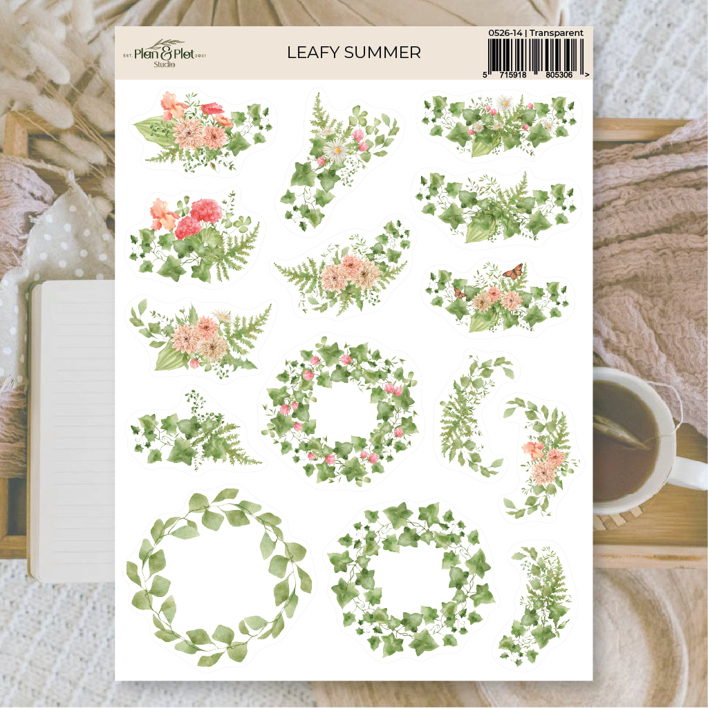 Leafy summer | Stickers