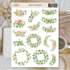 Leafy summer | Stickers