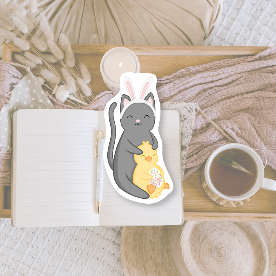 Easter Sheldon | Die cut sticker