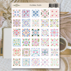 Floral tiles | Stickers