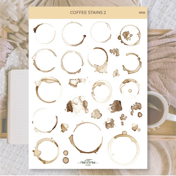 Coffe stains 2 | Stickers