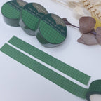 Forest Green Grid | Washi tape