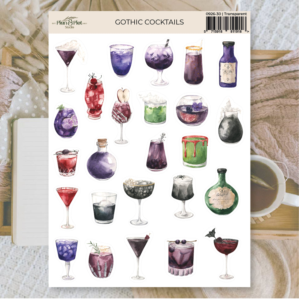 Gothic cocktails  | Stickers