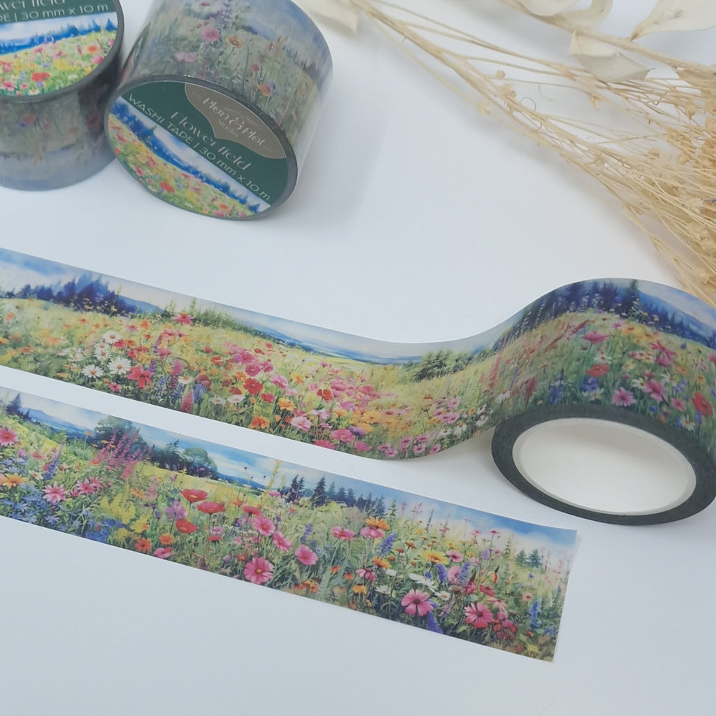 Flower field | Washi tape
