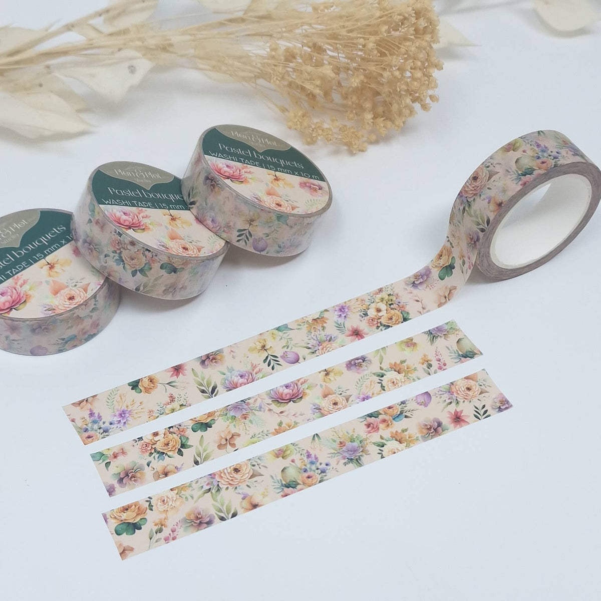 Pastel Bouquets | Washi tape