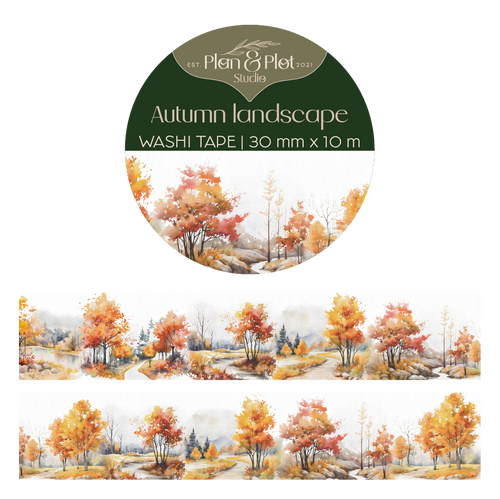 Autumn landscape | Washi tape