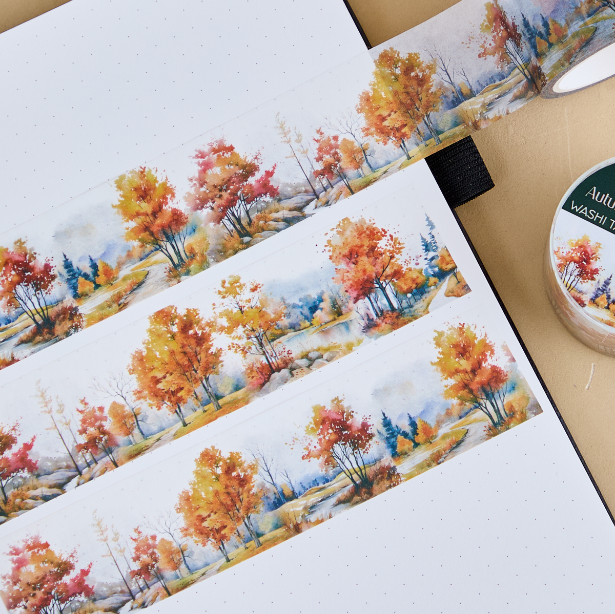 Autumn landscape | Washi tape