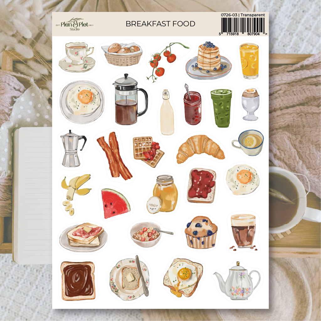 Breakfast food | Stickers