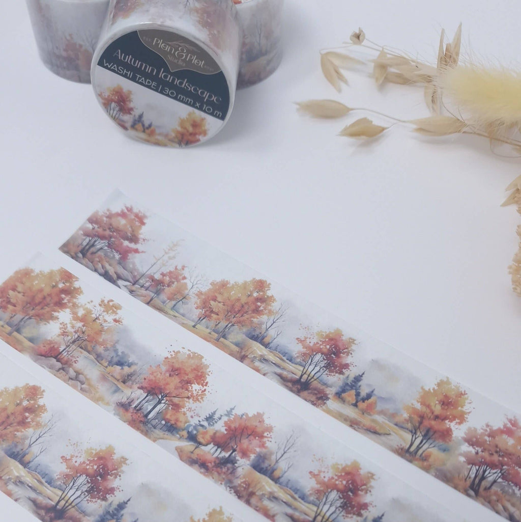 Autumn landscape | Washi tape