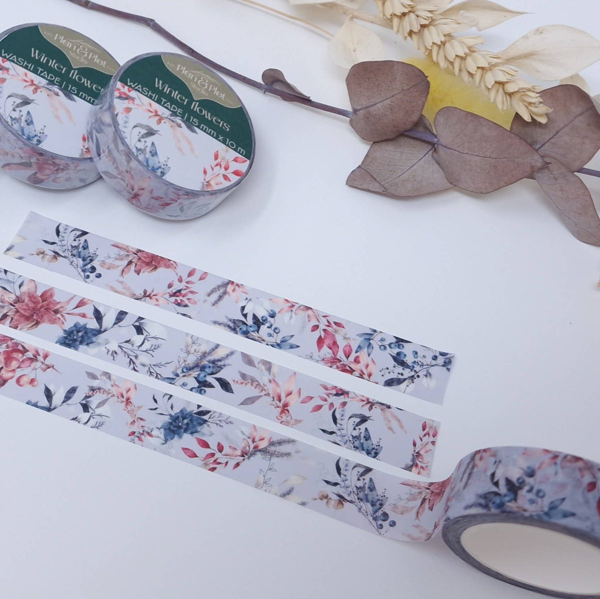 Winter flowers | Washi tape