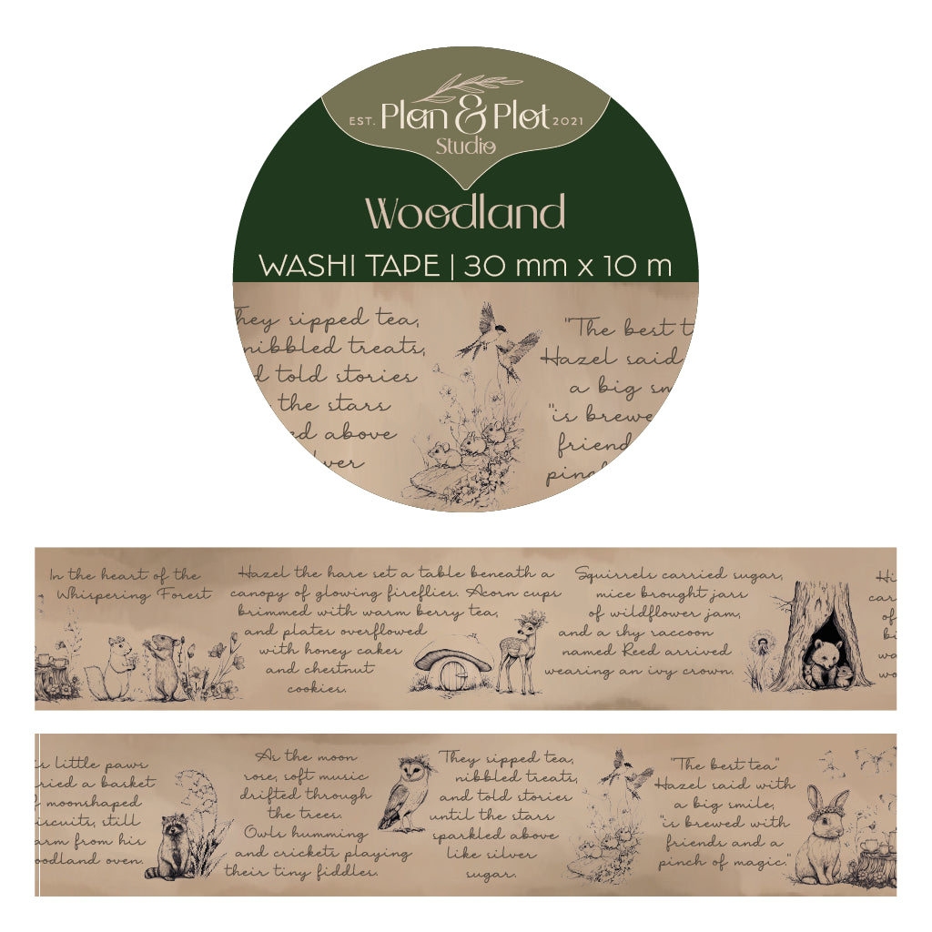 Woodland | Washi tape