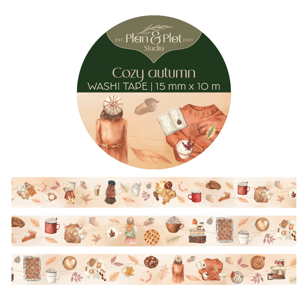 Cozy autumn | Washi tape