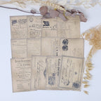 Written records ephemera paper | 7,4x10,5 cm | 3×8 designs