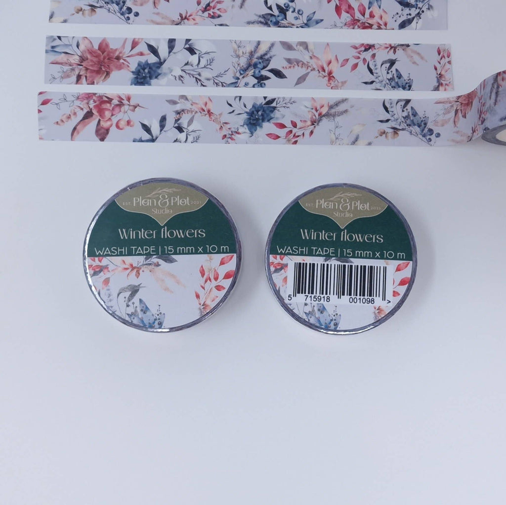 Winter flowers | Washi tape