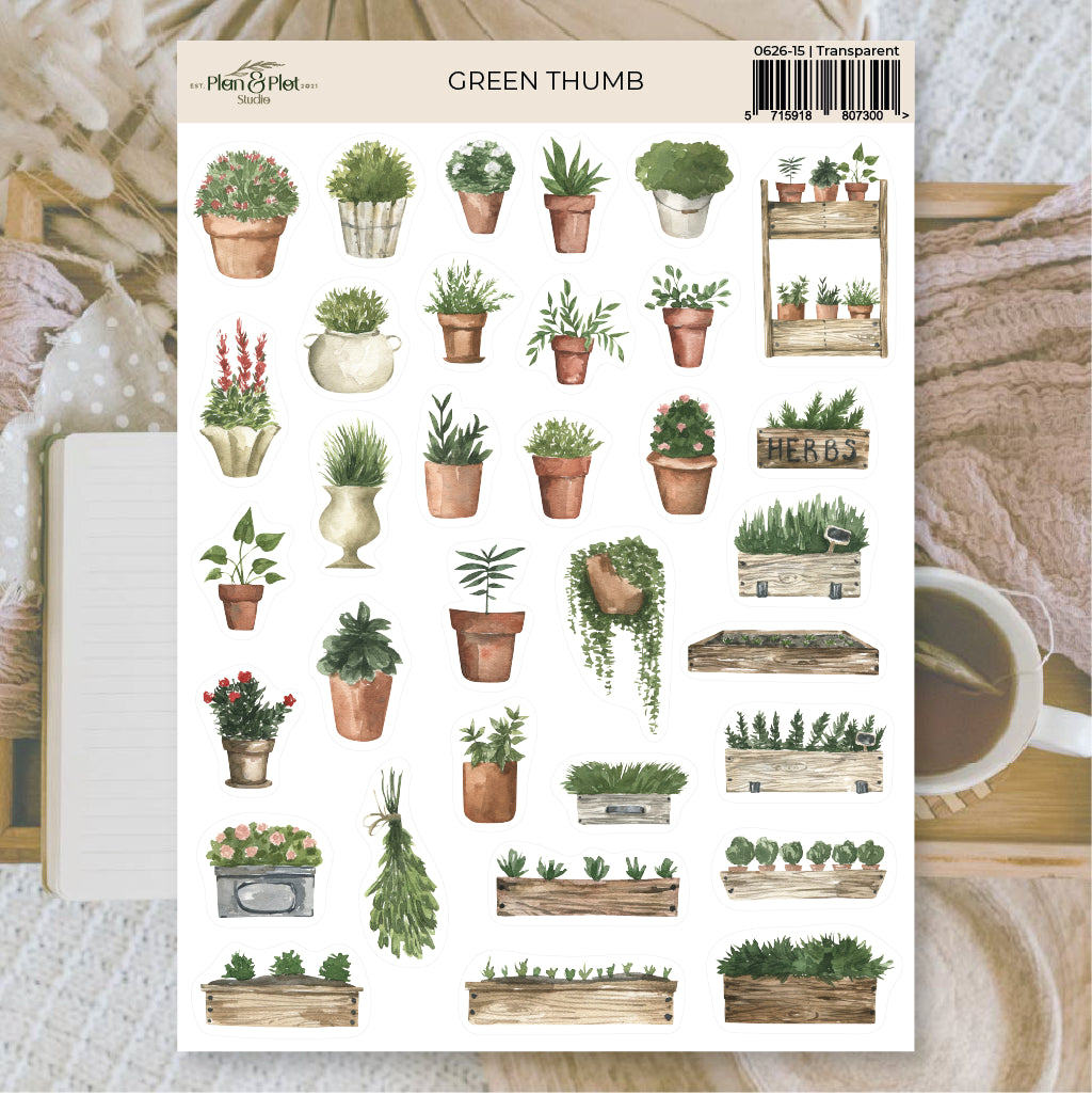 Green thumb | Stickers