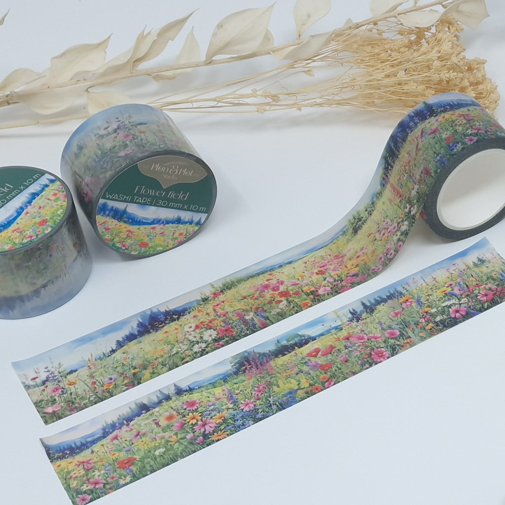 Flower field | Washi tape
