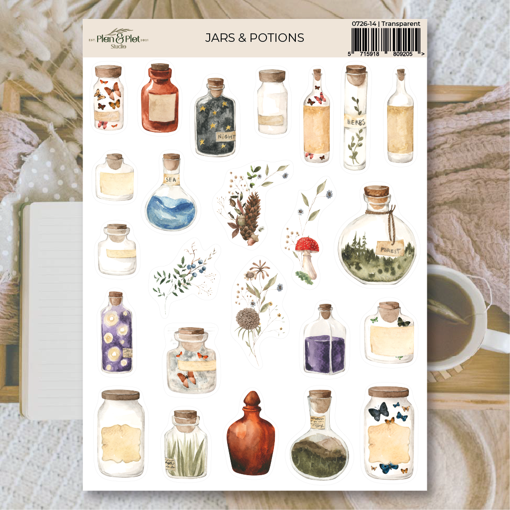 Jars & potions | Stickers