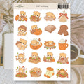 Cat in fall  | Stickers