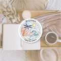 Life is beach | Die cut sticker