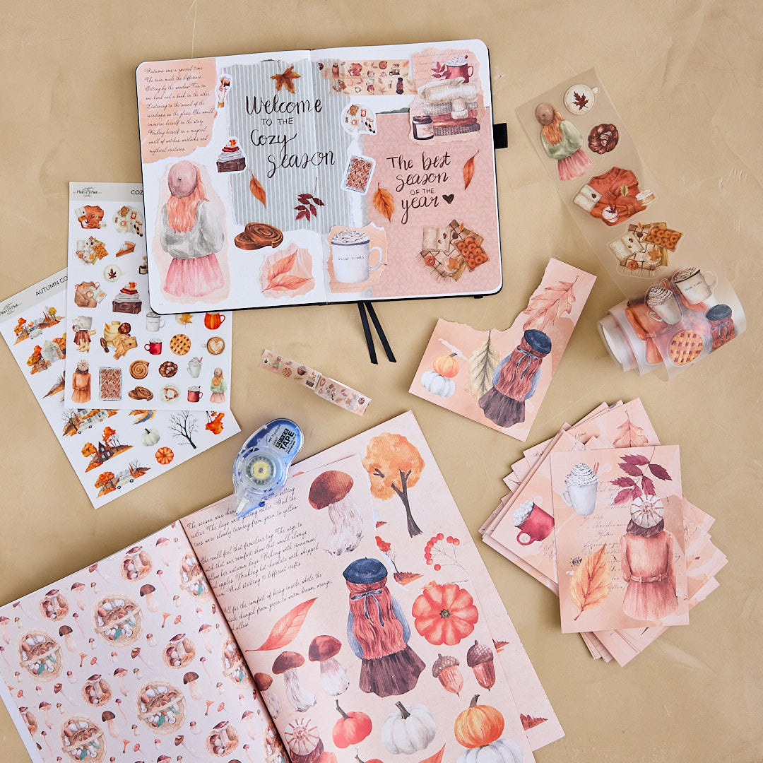 Cozy autumn | Pre-cut PET tape