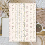Floral | Background scrap paper | 14,8x21 cm | 2×10 designs
