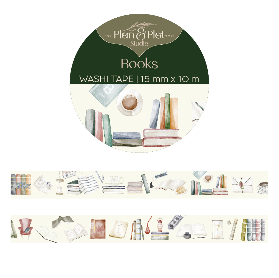 Books | Washi tape