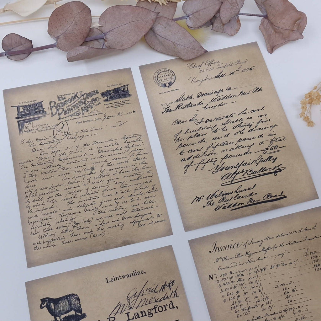 Written records ephemera paper | 7,4x10,5 cm | 3×8 designs