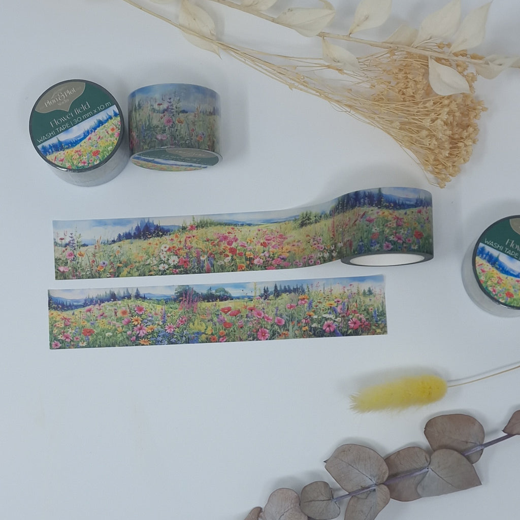 Flower field | Washi tape