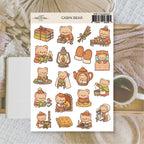Cabin bear | Stickers