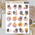 Halloween tea party  | Stickers