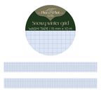 Snowy Winter Grid | Washi tape