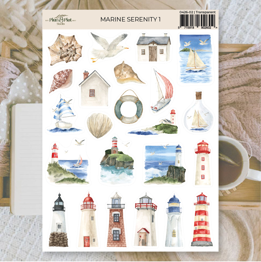 Marine serenity 1 | Stickers
