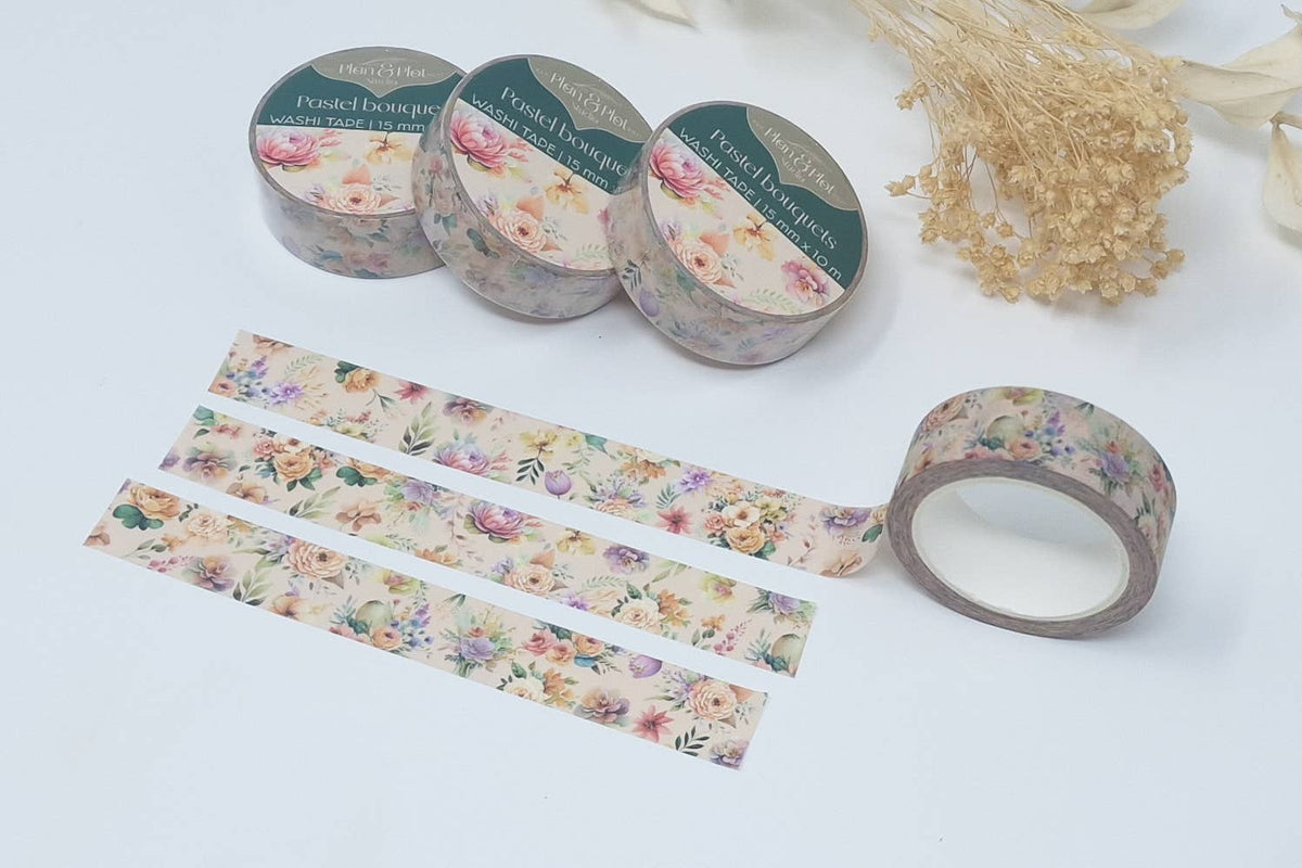 Pastel Bouquets | Washi tape