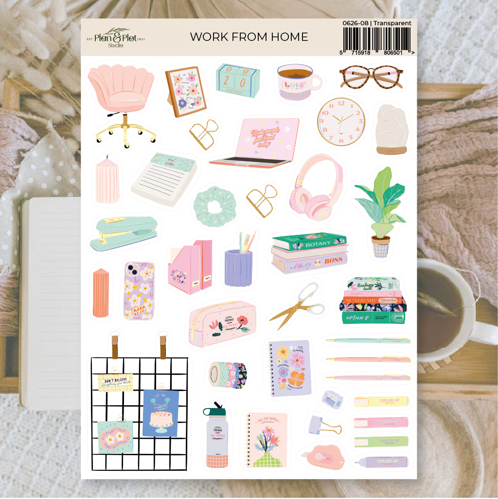Work from home | Stickers