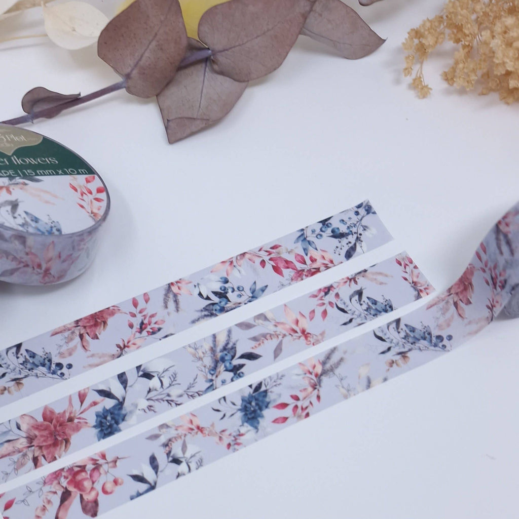 Winter flowers | Washi tape
