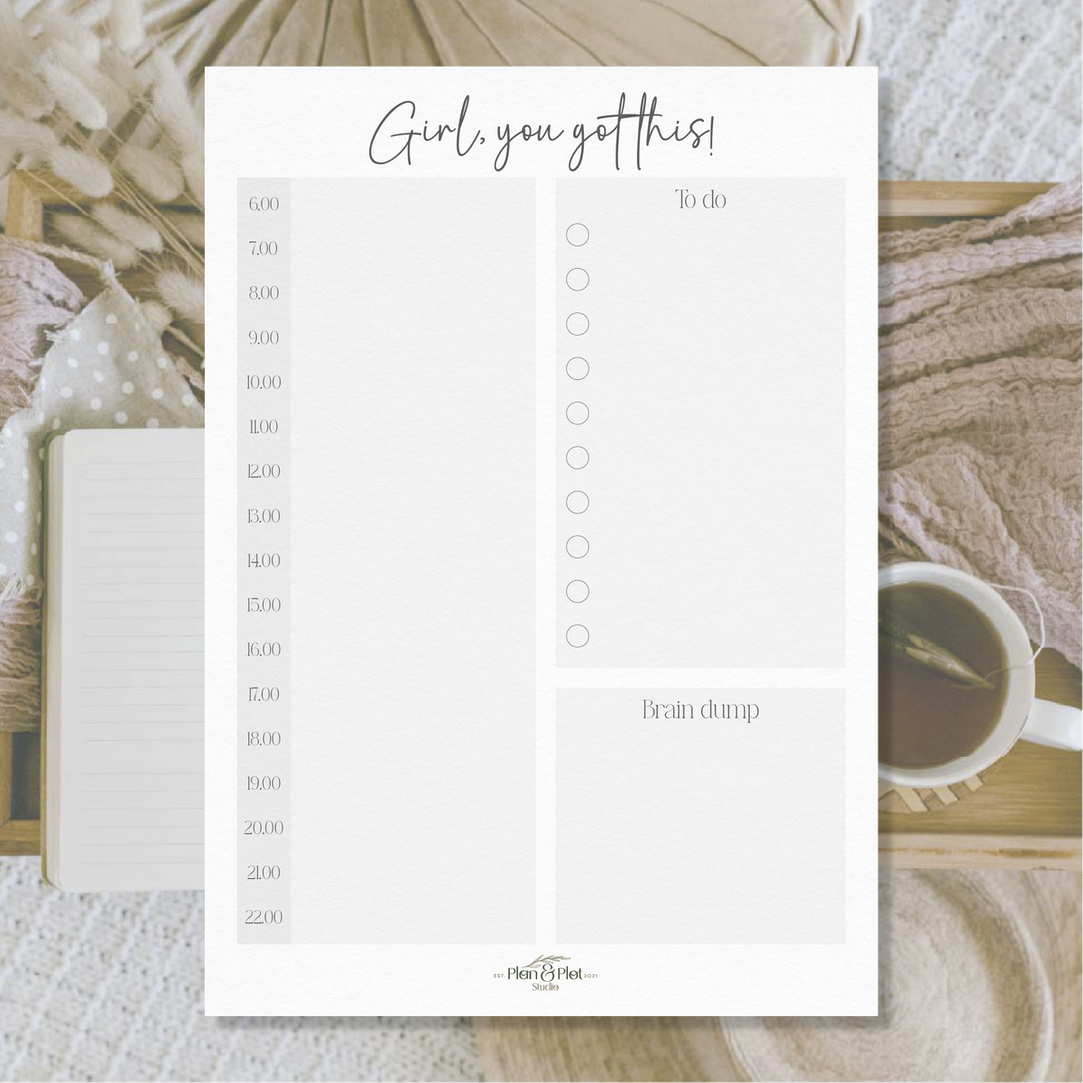 Note pad | Girl, you got this! | A5