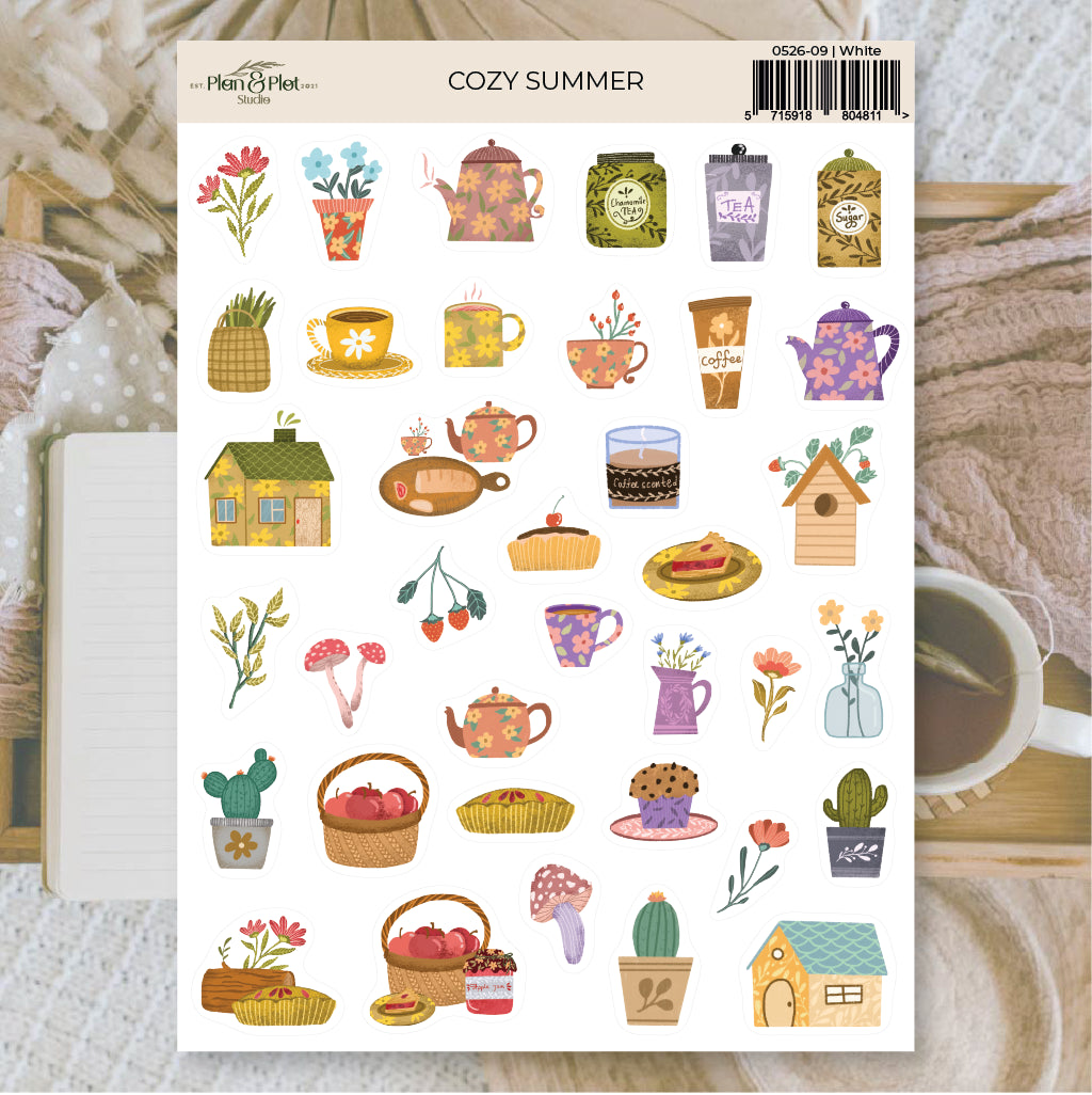 Cozy summer | Stickers