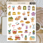 Cozy summer | Stickers
