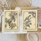 Kacho-e | Ephemera paper | 7,4 x 10,5 cm | 3×8 designs