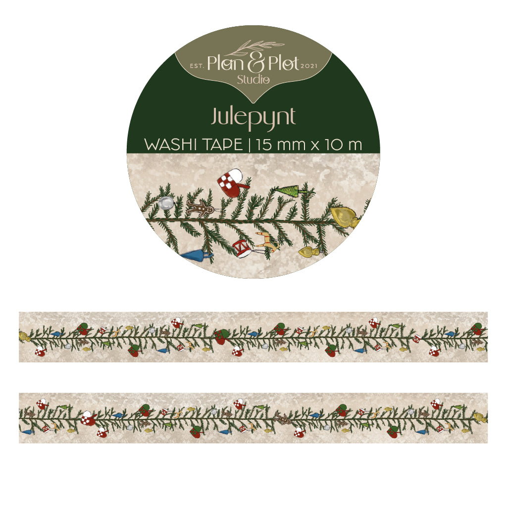 Julepynt | Washi tape