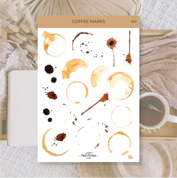 Coffee marks | Stickers