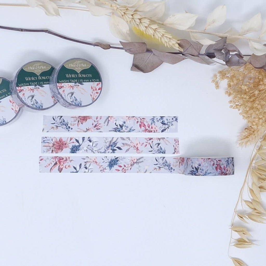 Winter flowers | Washi tape