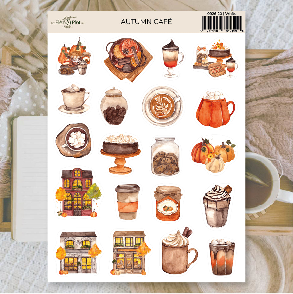 Autumn café  | Stickers