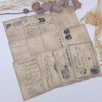 Written records ephemera paper | 7,4x10,5 cm | 3×8 designs