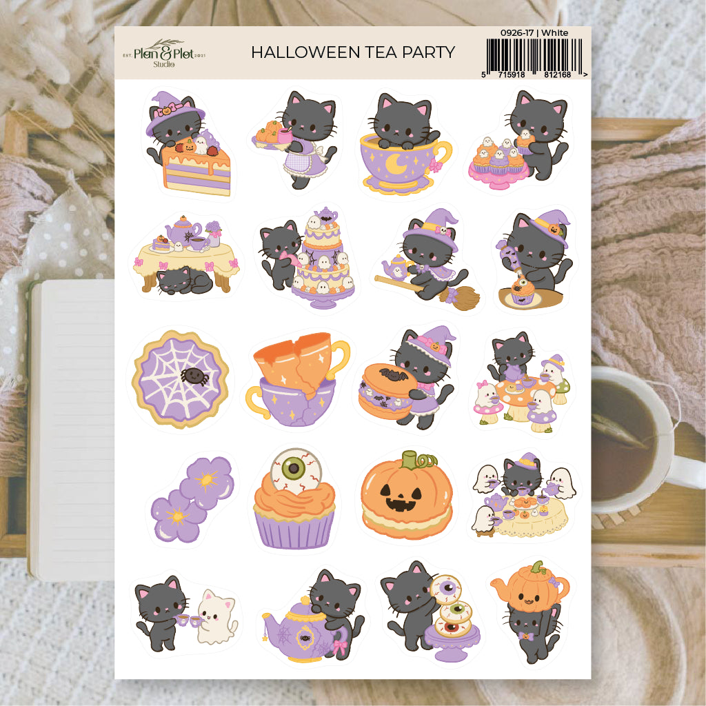 Halloween tea party  | Stickers