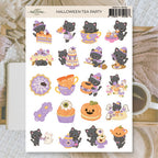 Halloween tea party  | Stickers