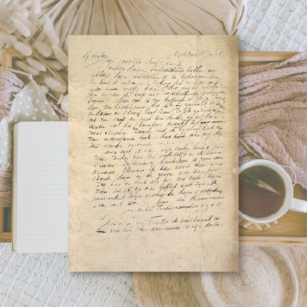 Letters | Ephemera paper | 10,5x14,8 cm | 3×8 designs