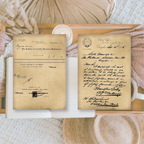 Written records ephemera paper | 7,4x10,5 cm | 3×8 designs