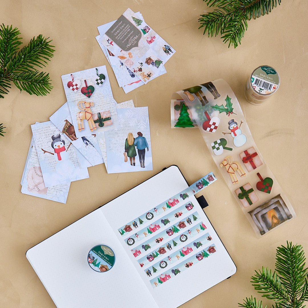 Winter town | Pre-cut PET tape
